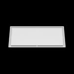 17x39 ceiling vent cover, front view