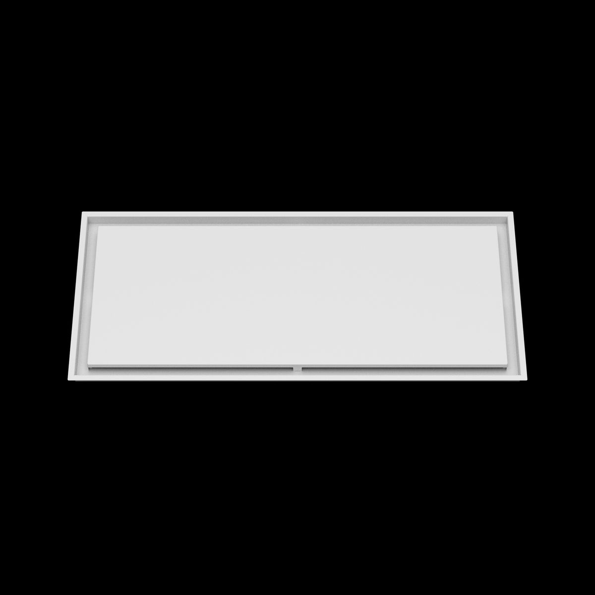 17x39 ceiling vent cover, front view