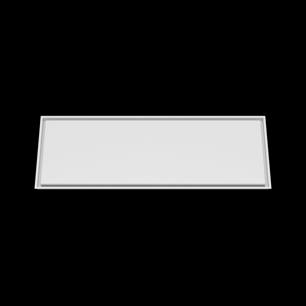20x55 wall vent cover, front view
