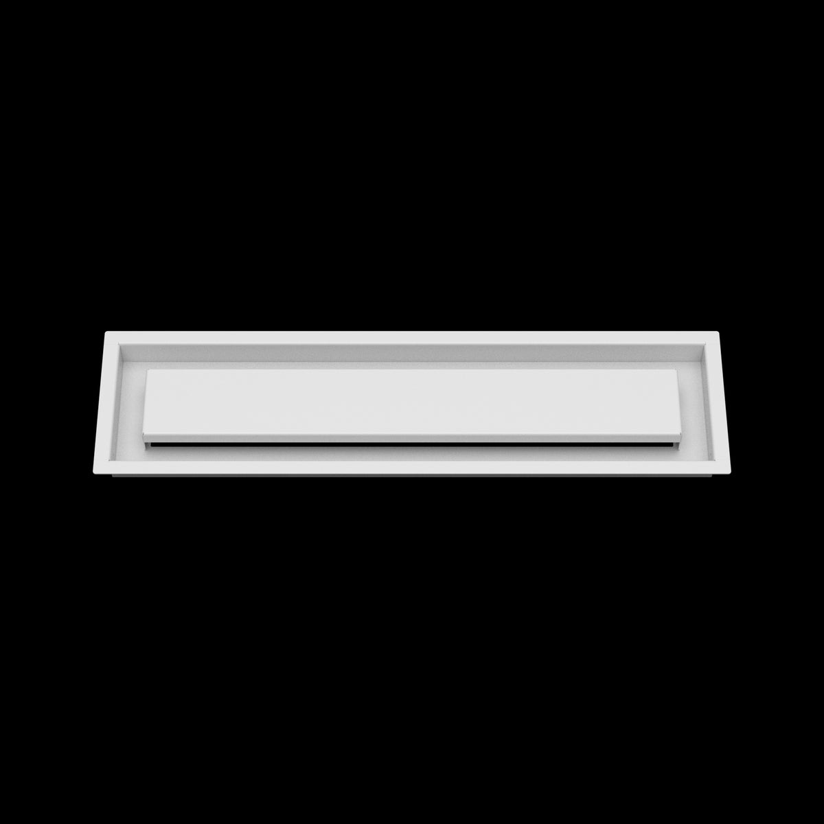 5x21 ceiling vent cover, front view