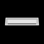 5x21 ceiling vent cover, front view