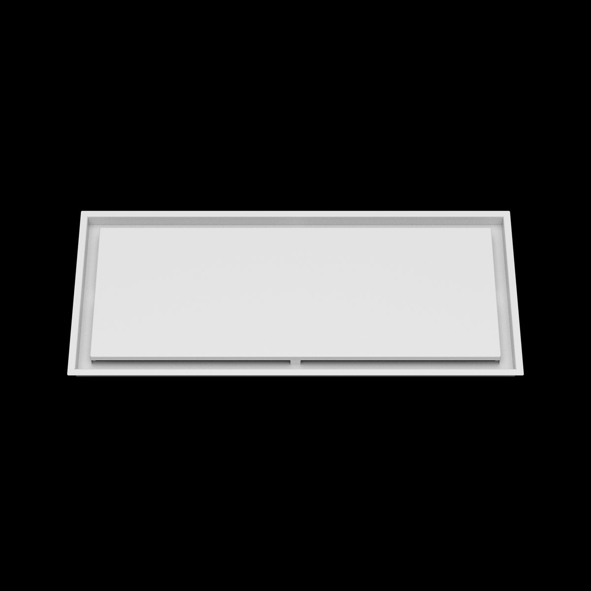 14x33 ceiling vent cover, front view