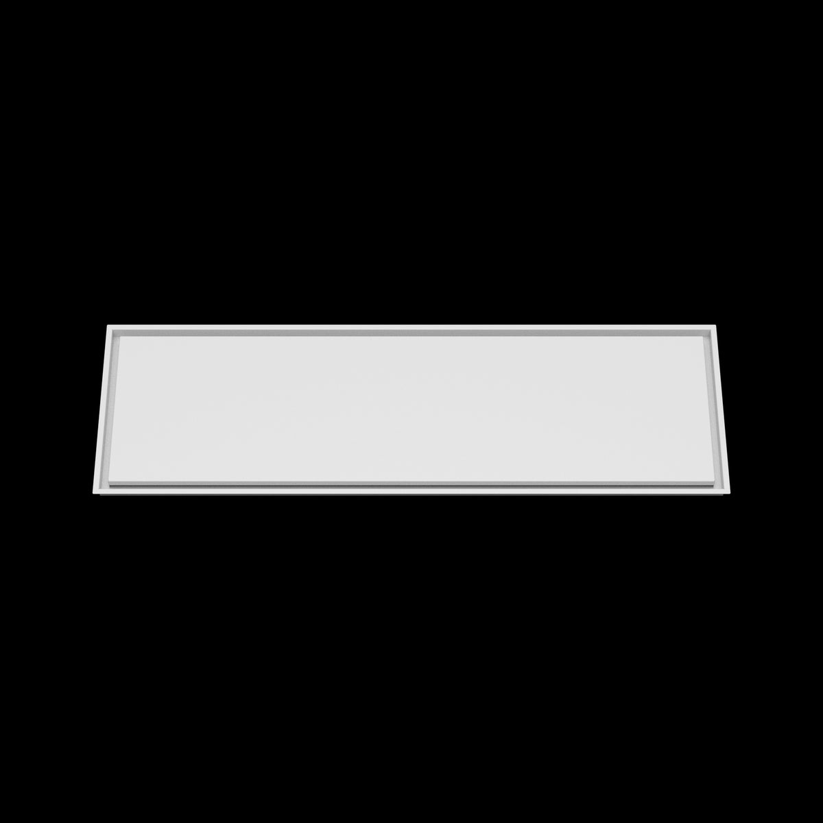 18x58 wall vent cover, front view