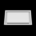 8x13 wall vent cover, front view