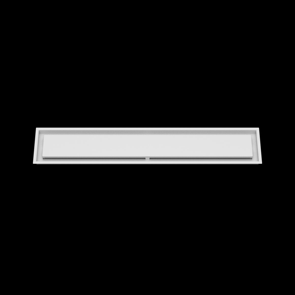 7x41 ceiling vent cover, front view