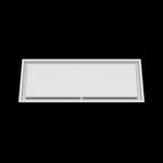 12x30 ceiling vent cover, front view