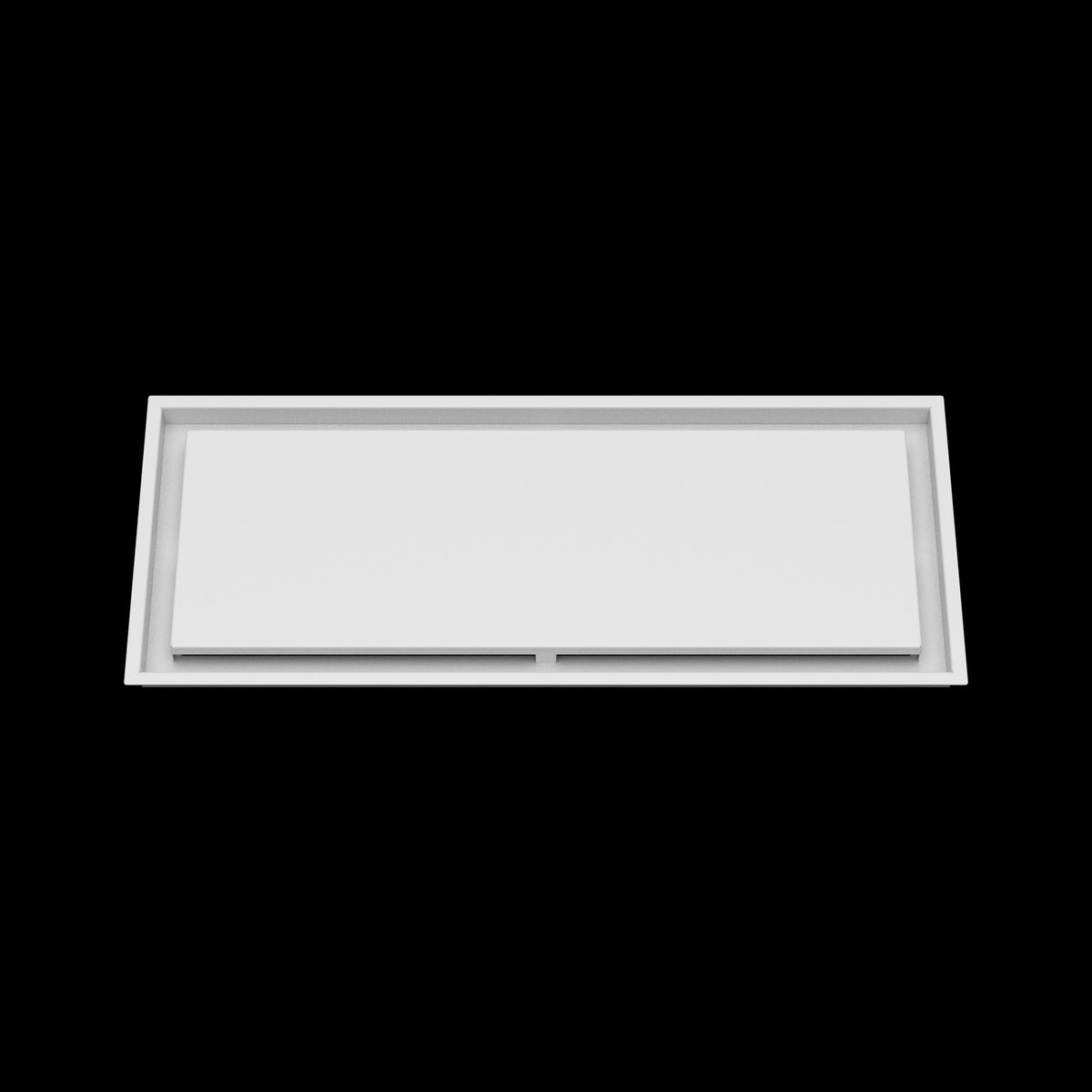12x30 ceiling vent cover, front view