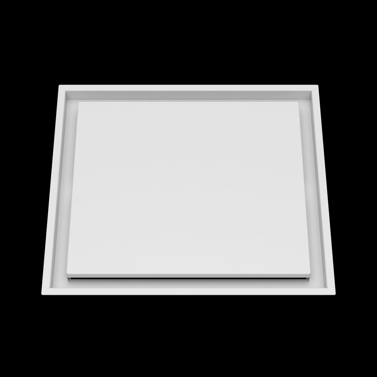 17x19 ceiling vent cover, front view
