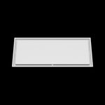 17x40 ceiling vent cover, front view