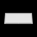 18x40 ceiling vent cover, front view