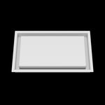 9x15 wall vent cover, front view