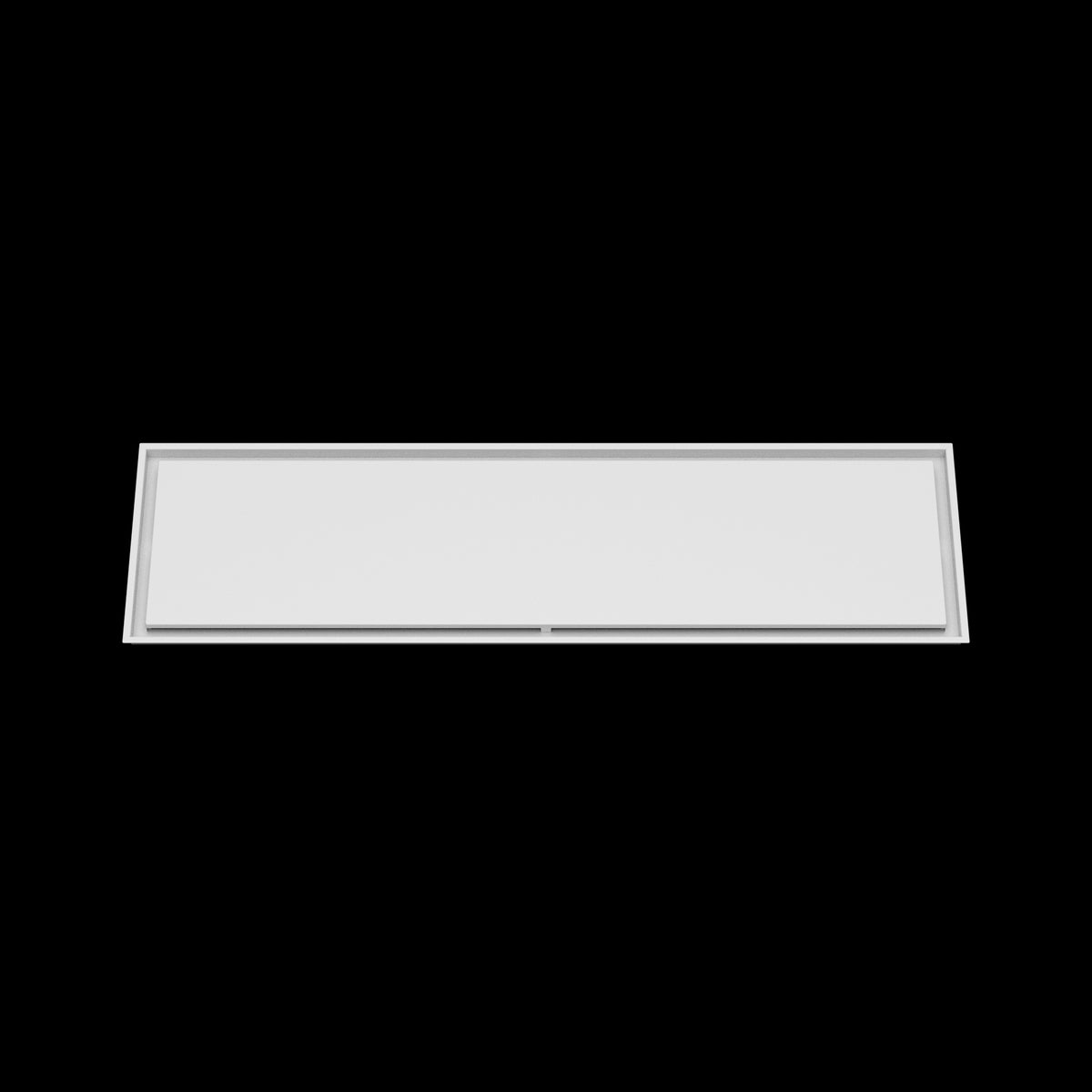 17x62 ceiling vent cover, front view