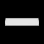 12x48 wall vent cover, front view