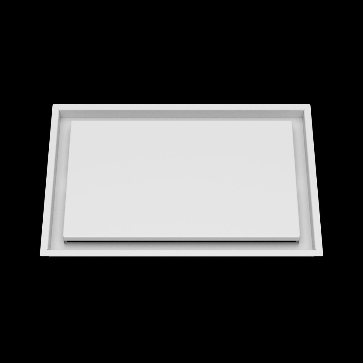13x20 ceiling vent cover, front view