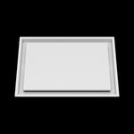 14x20 ceiling vent cover, front view
