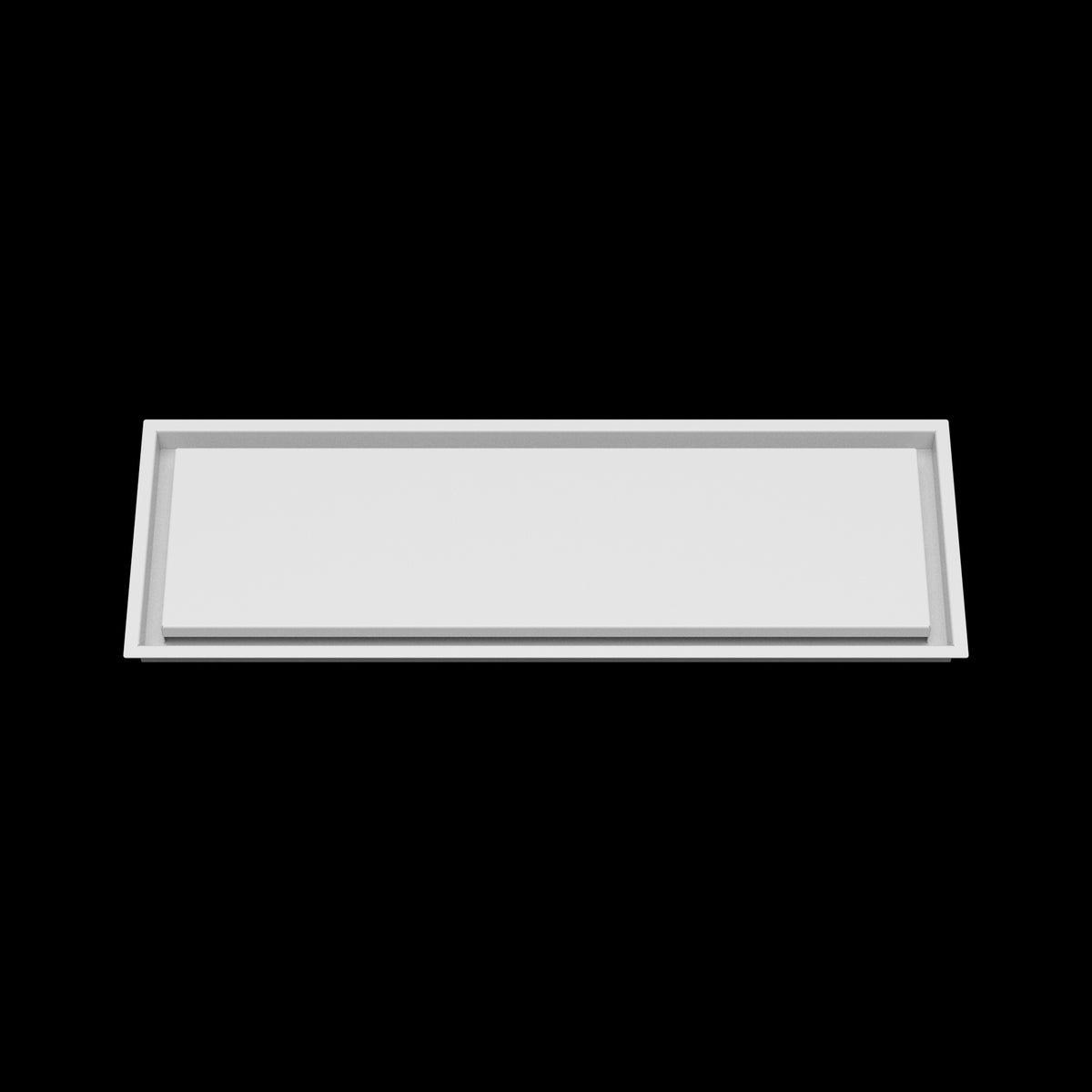 10x31 wall vent cover, front view