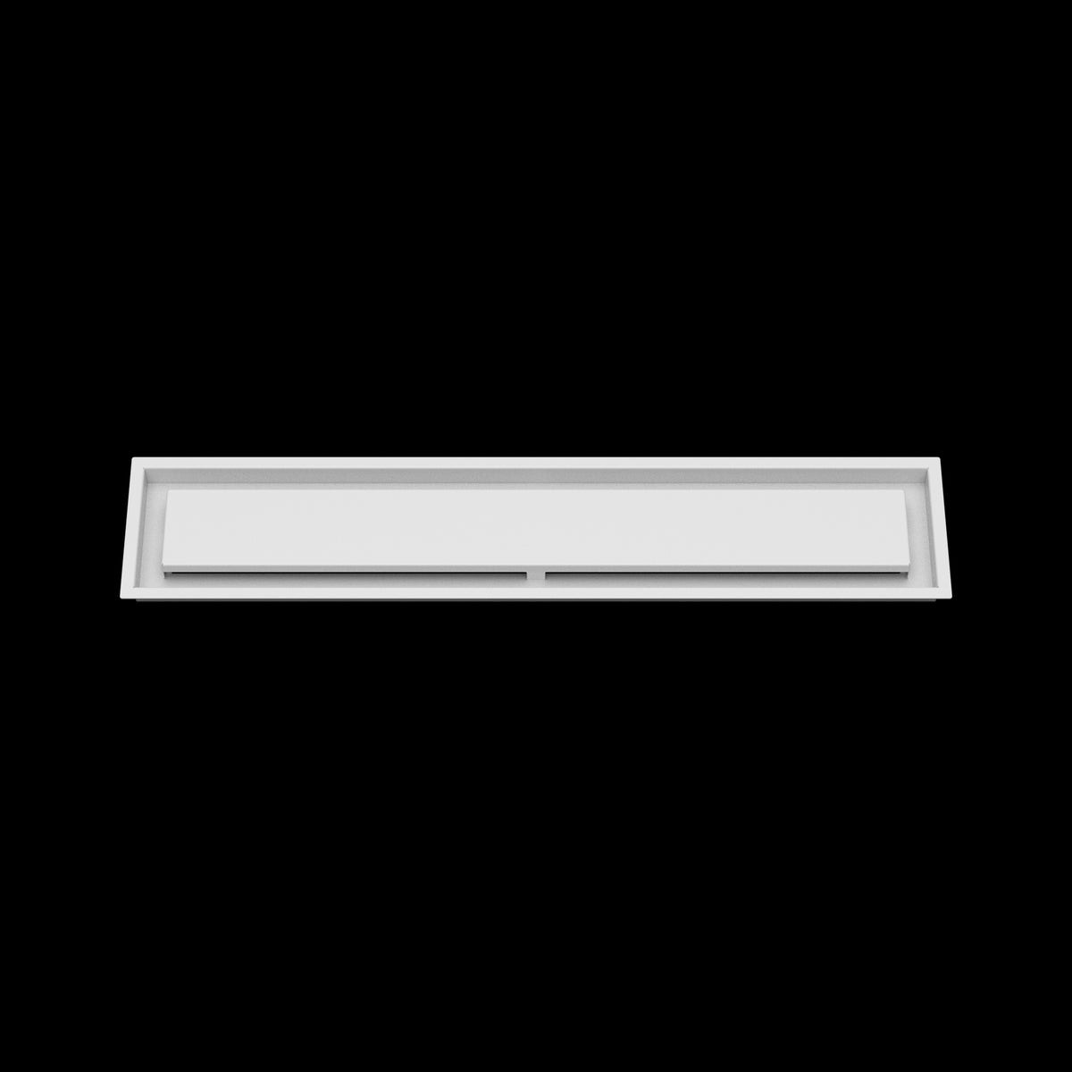 6x33 ceiling vent cover, front view