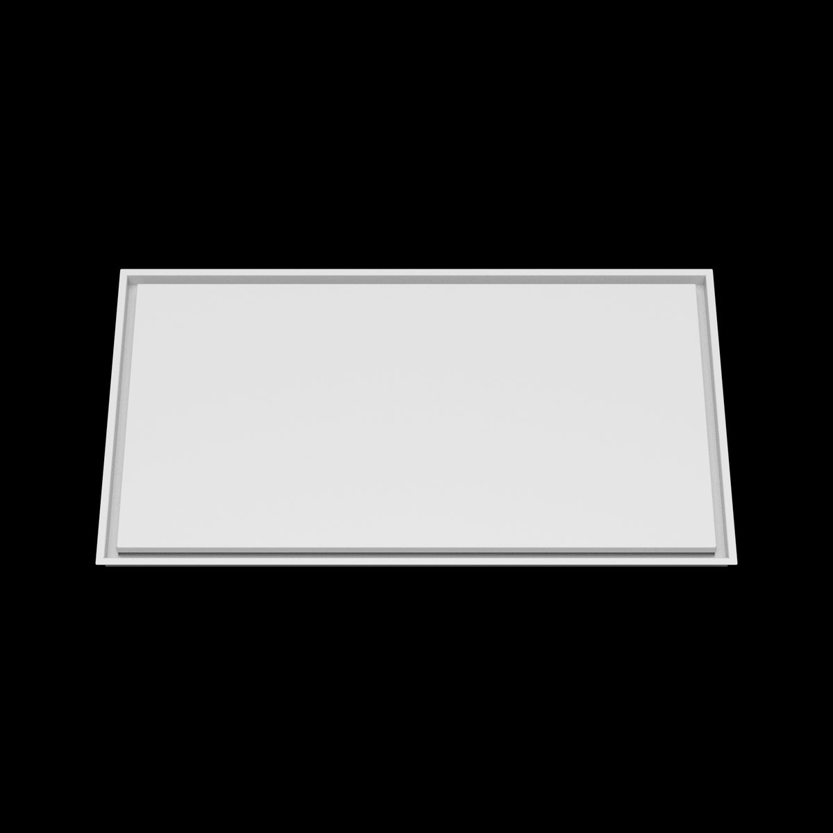 24x43 wall vent cover, front view