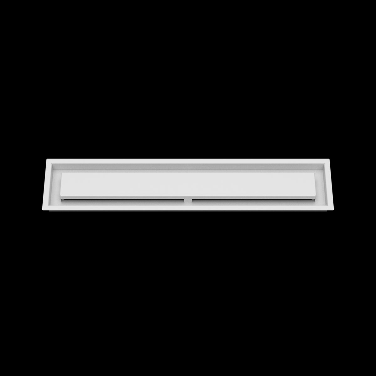 5x27 ceiling vent cover, front view