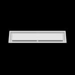 6x27 ceiling vent cover, front view