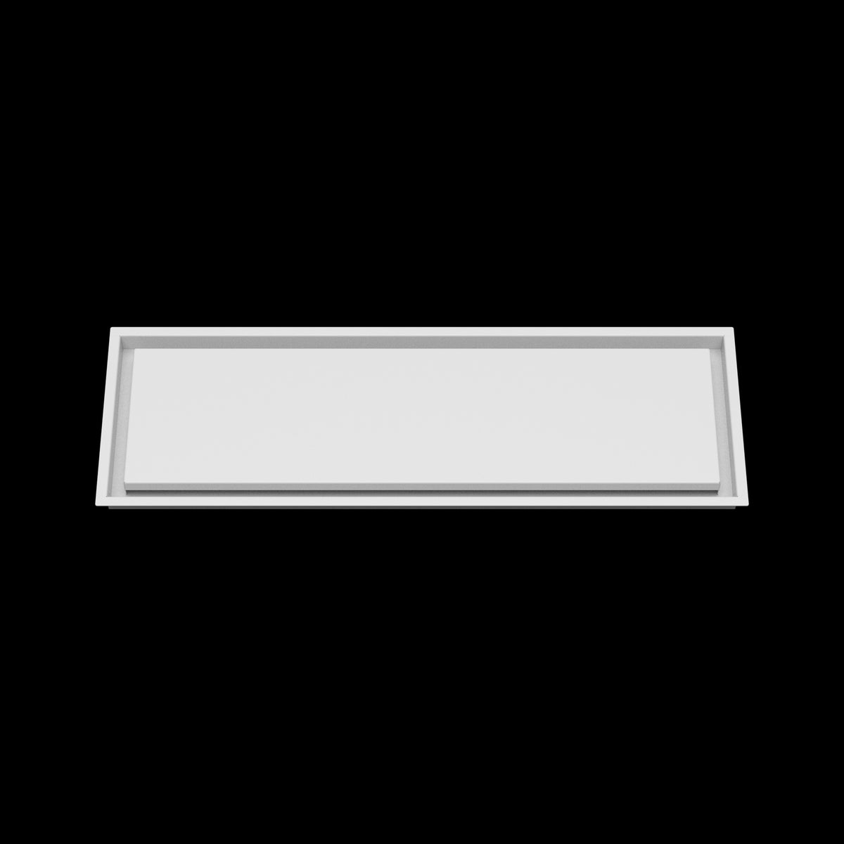 10x32 wall vent cover, front view