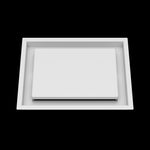 9x12 ceiling vent cover, front view