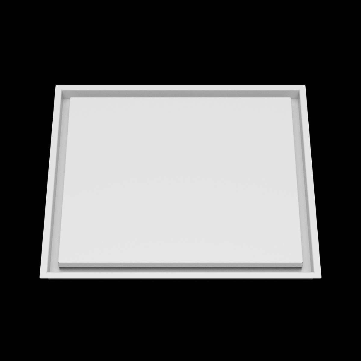 18x21 wall vent cover, front view