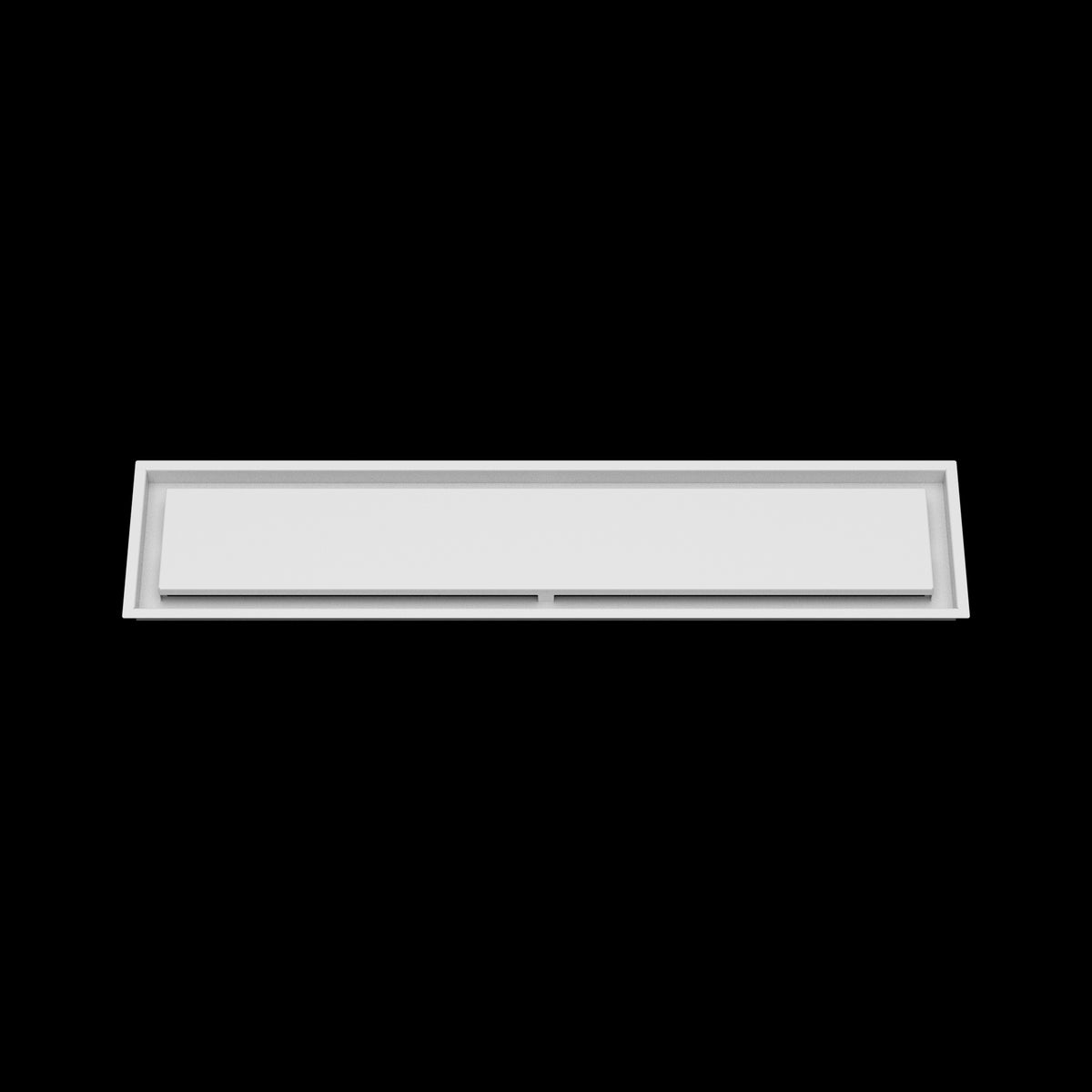 8x39 ceiling vent cover, front view