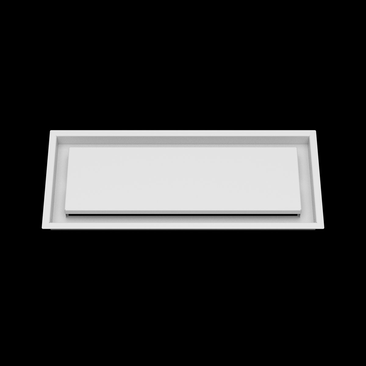 8x20 ceiling vent cover, front view