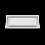 6x14 ceiling vent cover, front view