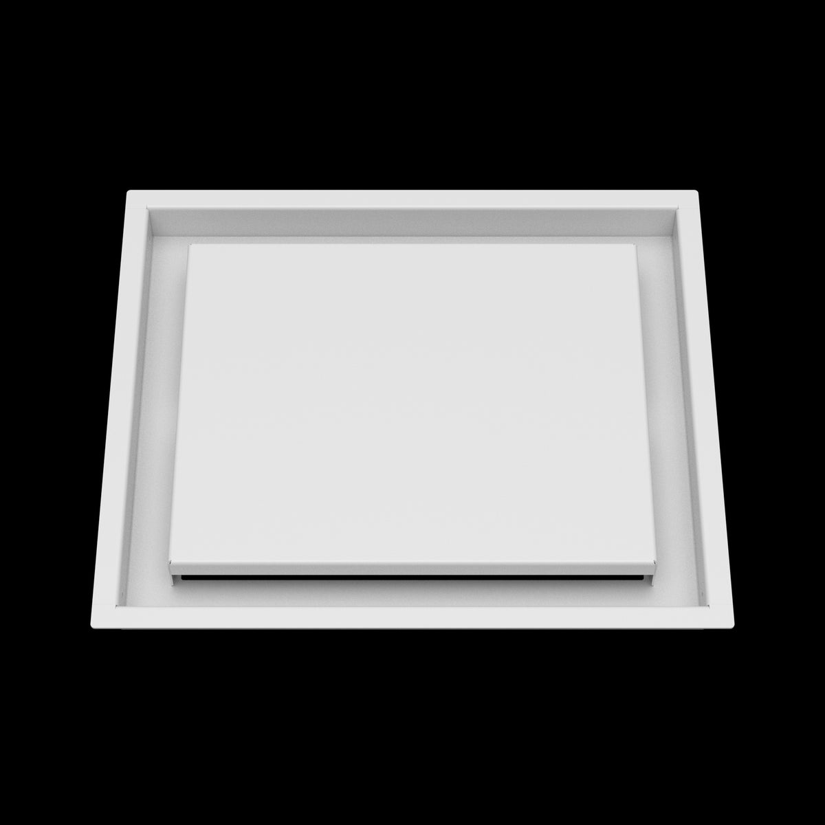 11x13 ceiling vent cover, front view