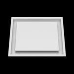 11x13 ceiling vent cover, front view