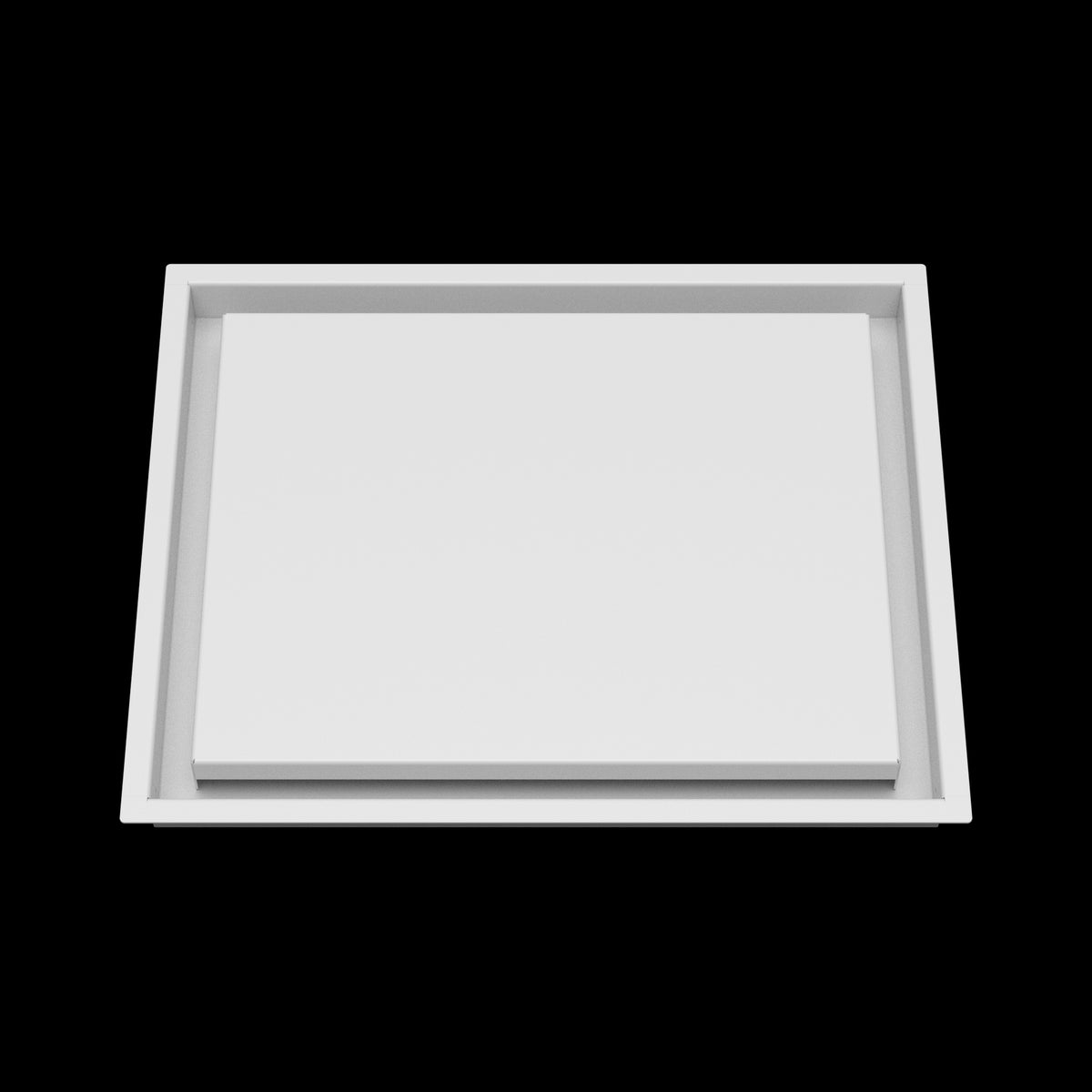 13x16 wall vent cover, front view