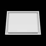 13x16 wall vent cover, front view