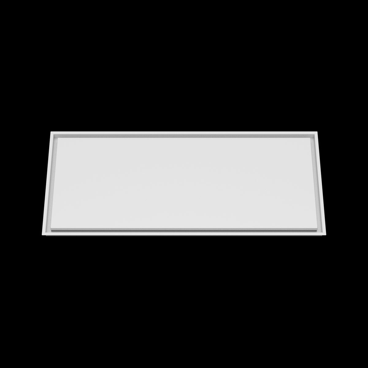 20x46 wall vent cover, front view