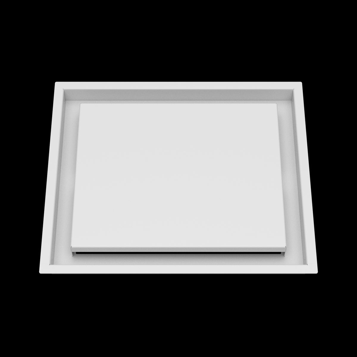 12x14 ceiling vent cover, front view