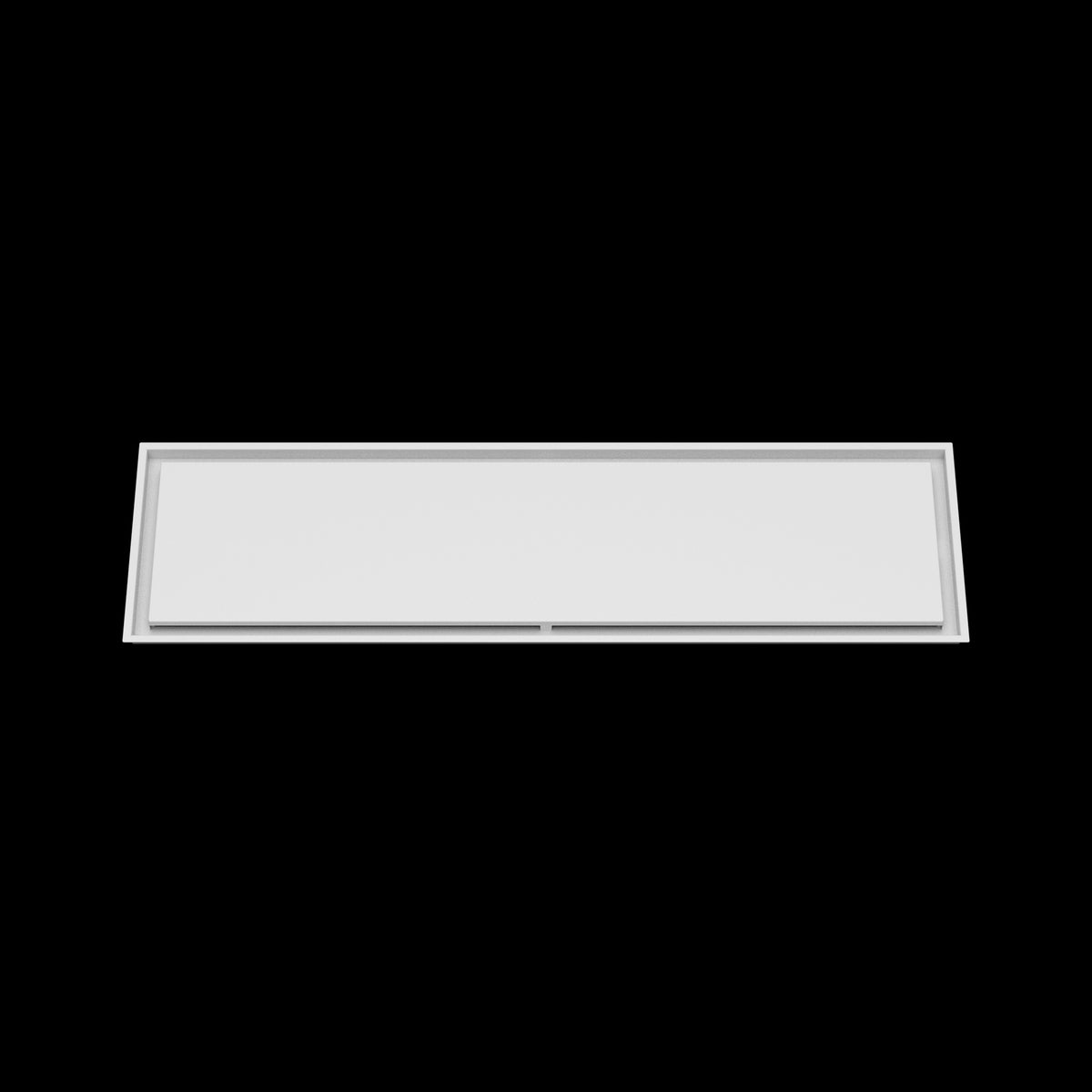 15x55 ceiling vent cover, front view
