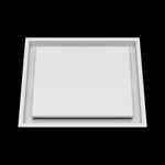 13x15 ceiling vent cover, front view