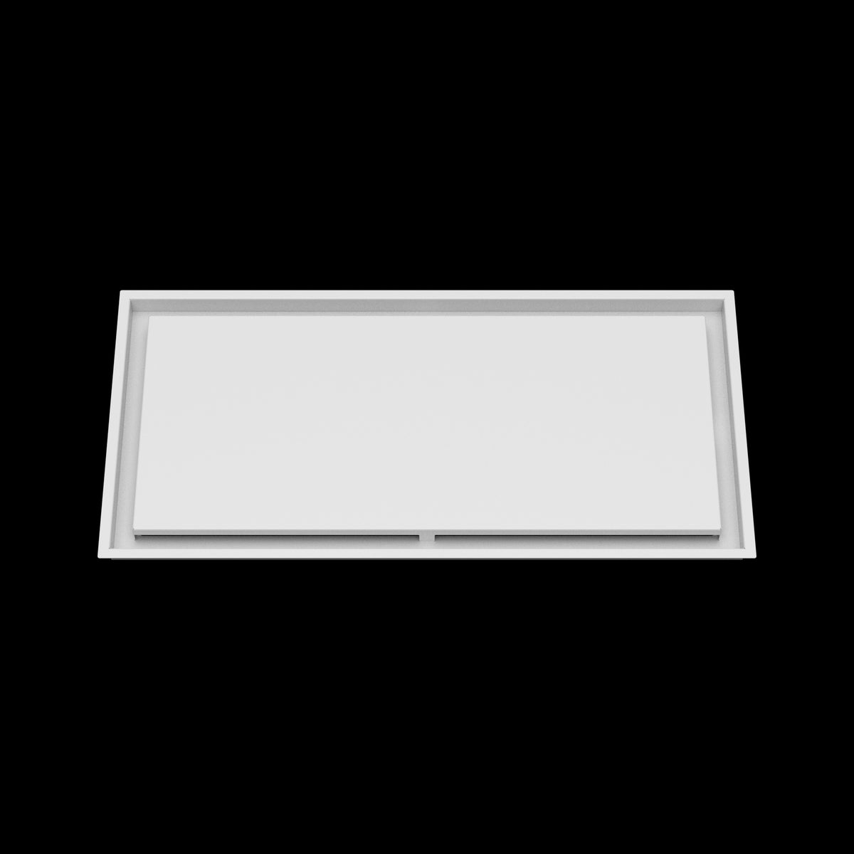 15x31 ceiling vent cover, front view