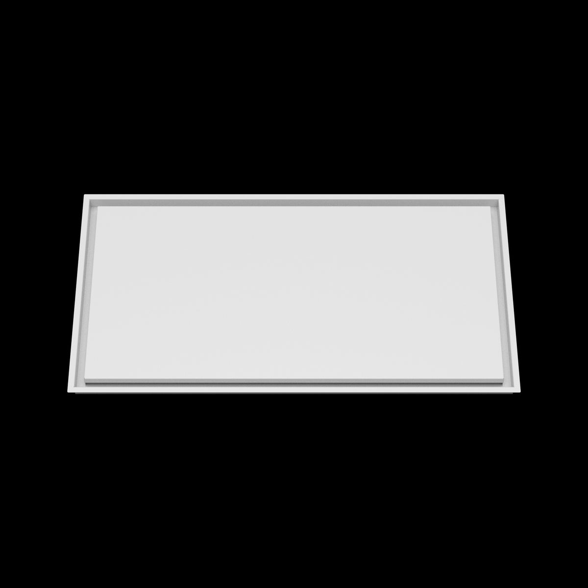 20x38 wall vent cover, front view