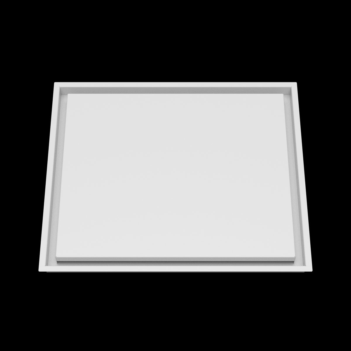 19x22 wall vent cover, front view