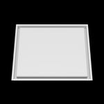 19x22 wall vent cover, front view