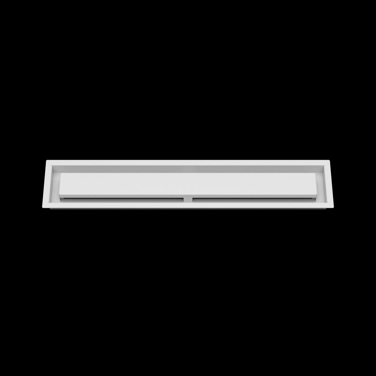 4x24 ceiling vent cover, front view