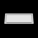 8x20 wall vent cover, front view