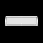 9x27 ceiling vent cover, front view