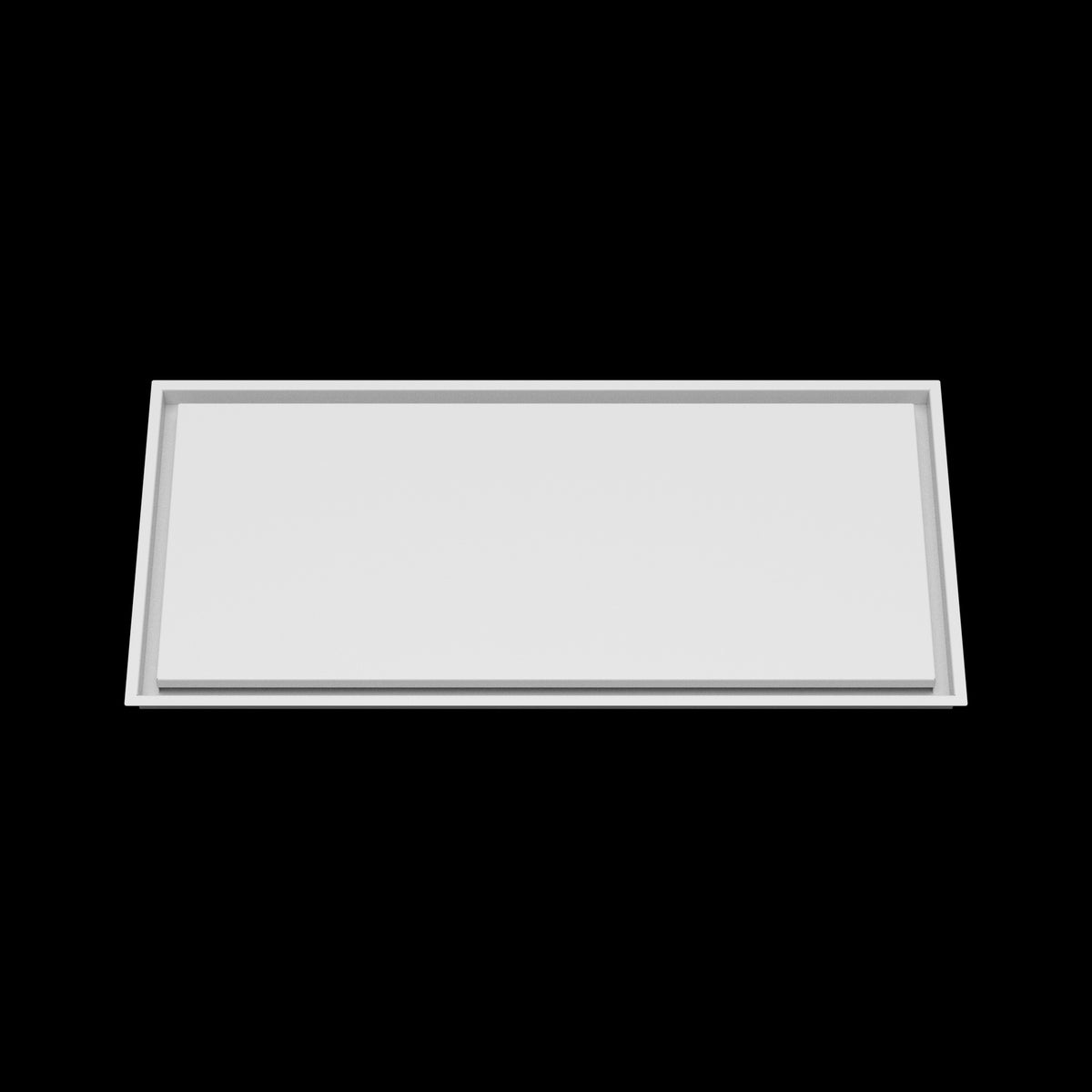 17x37 wall vent cover, front view
