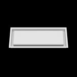 7x18 wall vent cover, front view