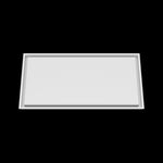 17x32 wall vent cover, front view