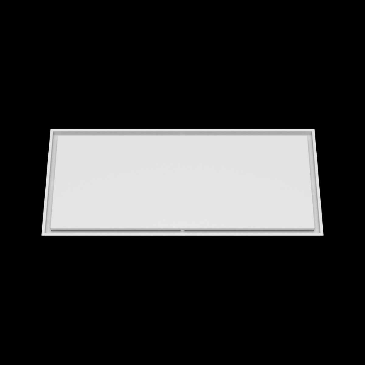 24x53 ceiling vent cover, front view