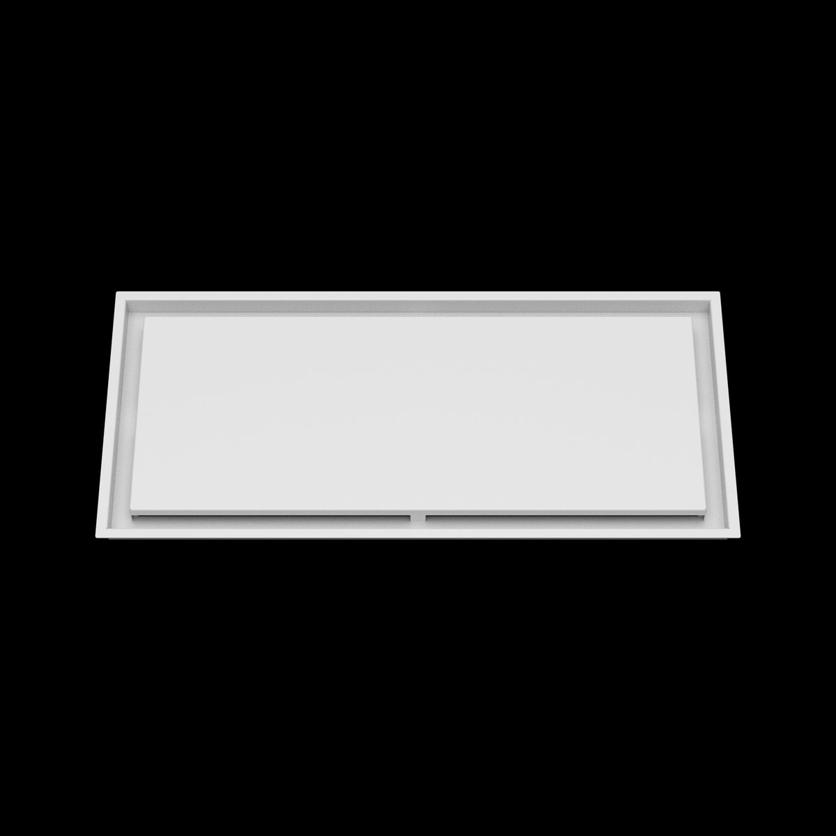 14x31 ceiling vent cover, front view